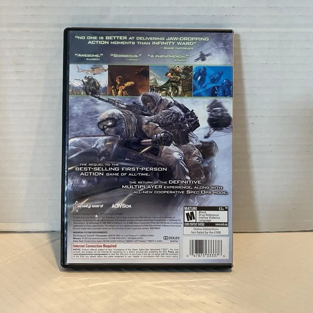Call of Duty: Modern Warfare 2 (PC, 2009) - Cib Complete